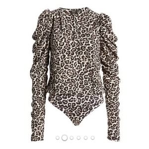 AFRM Danna Puff Sleeve Bodysuit